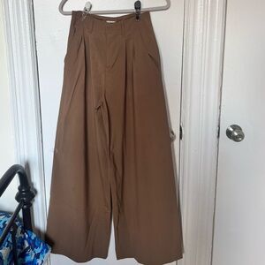 Alice + Olivia Tan Trousers